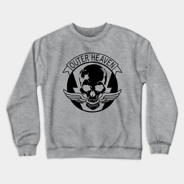 OUTER HEAVEN Crewneck Sweatshirt by galapagos